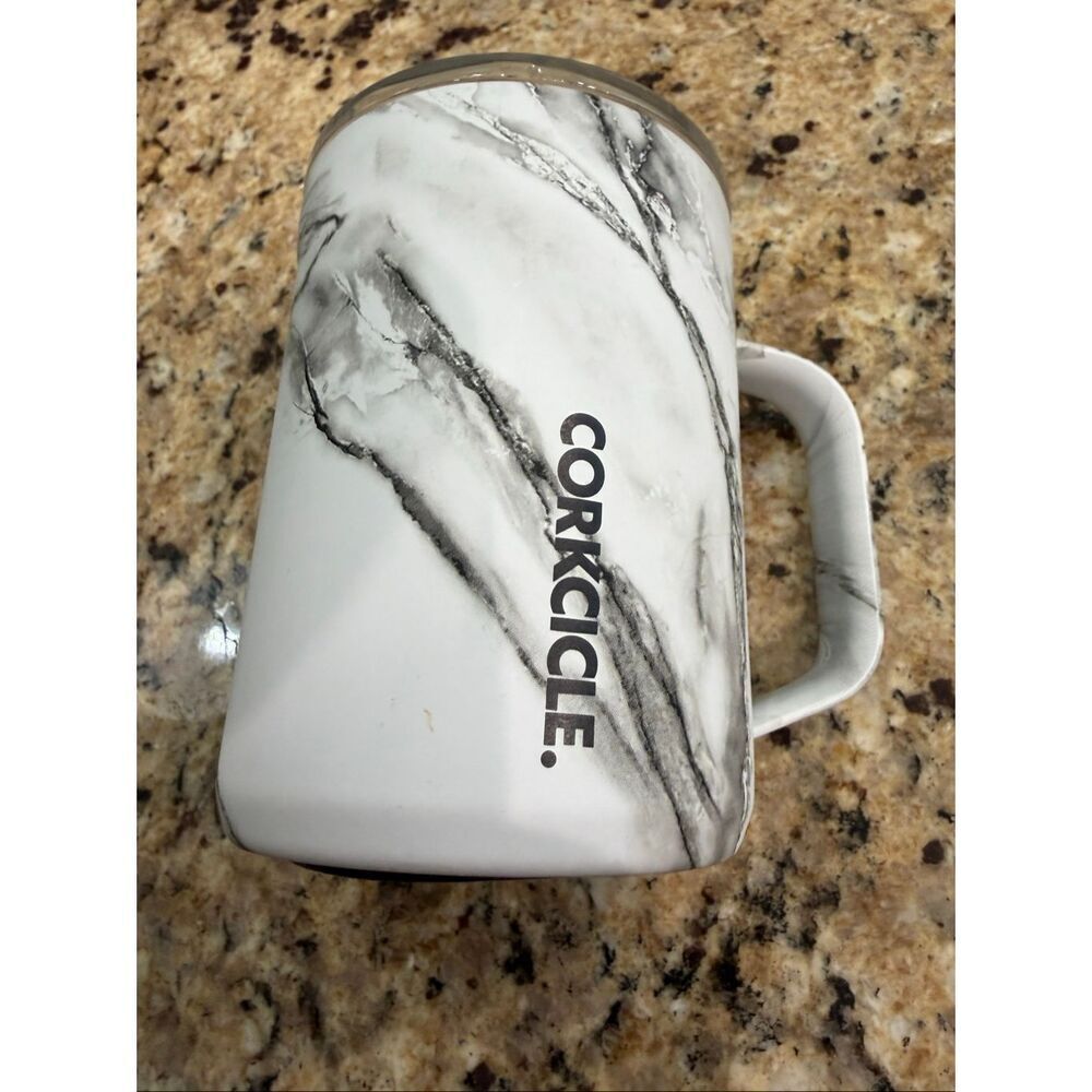 NEW Corkcicle 16oz Travel Mug - Snowdrift